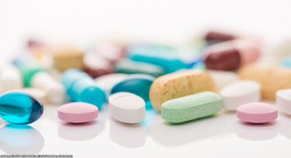 Photo of assorted colorful pills 